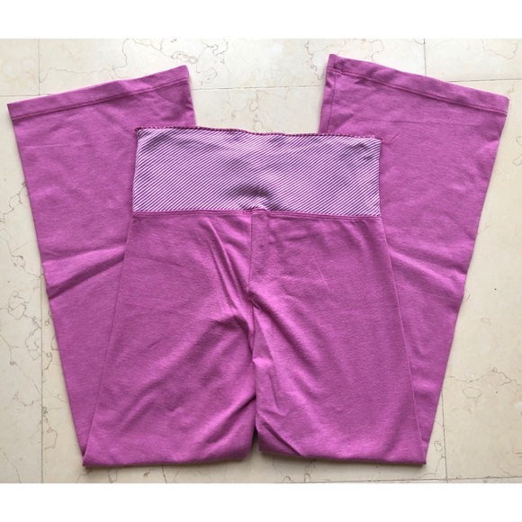 So Low Pink Fold Over Pants - Picture 3 of 5